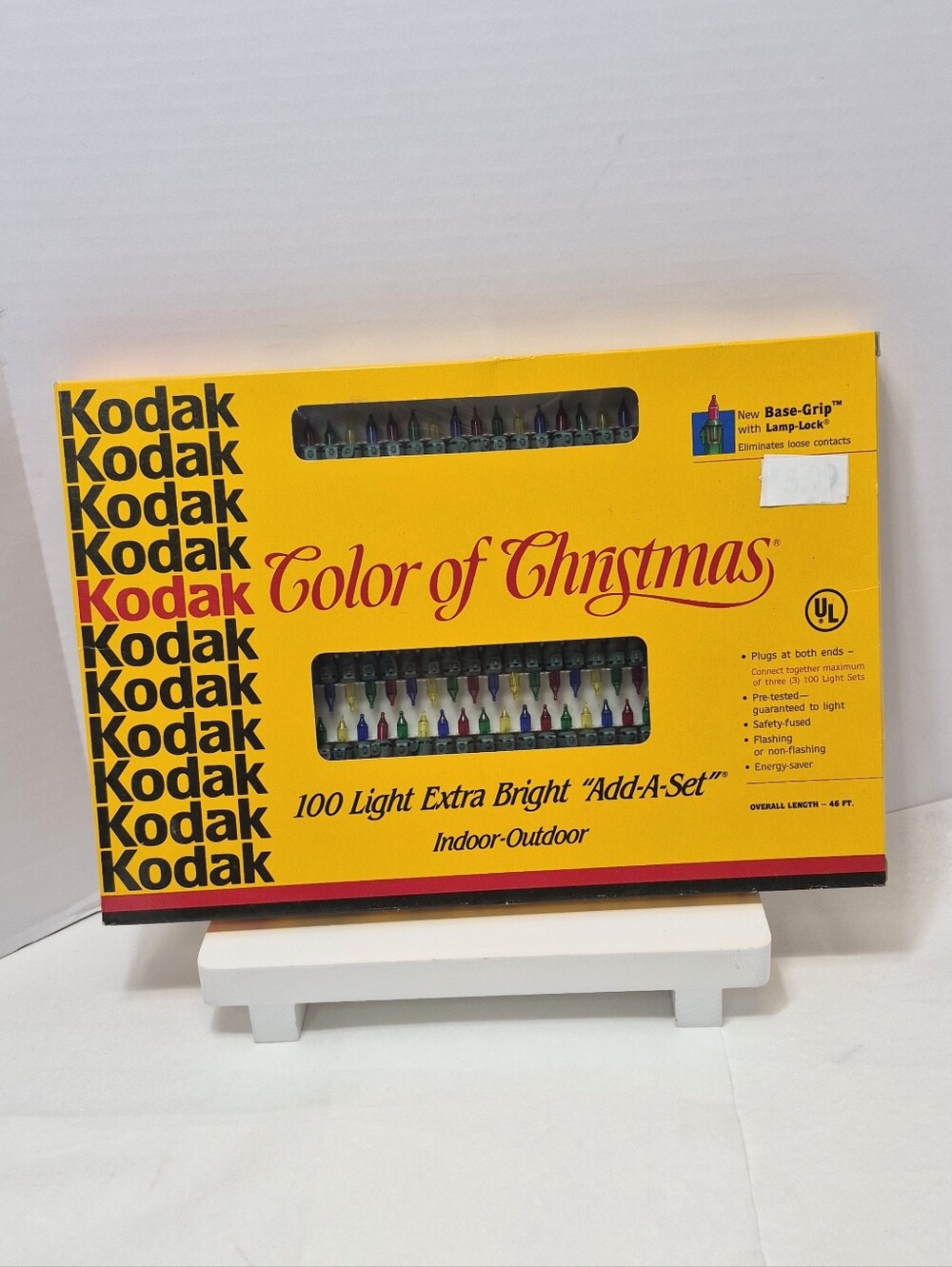 Kodak Multi-Color Color of Christmas 100-Light Add-A-Set